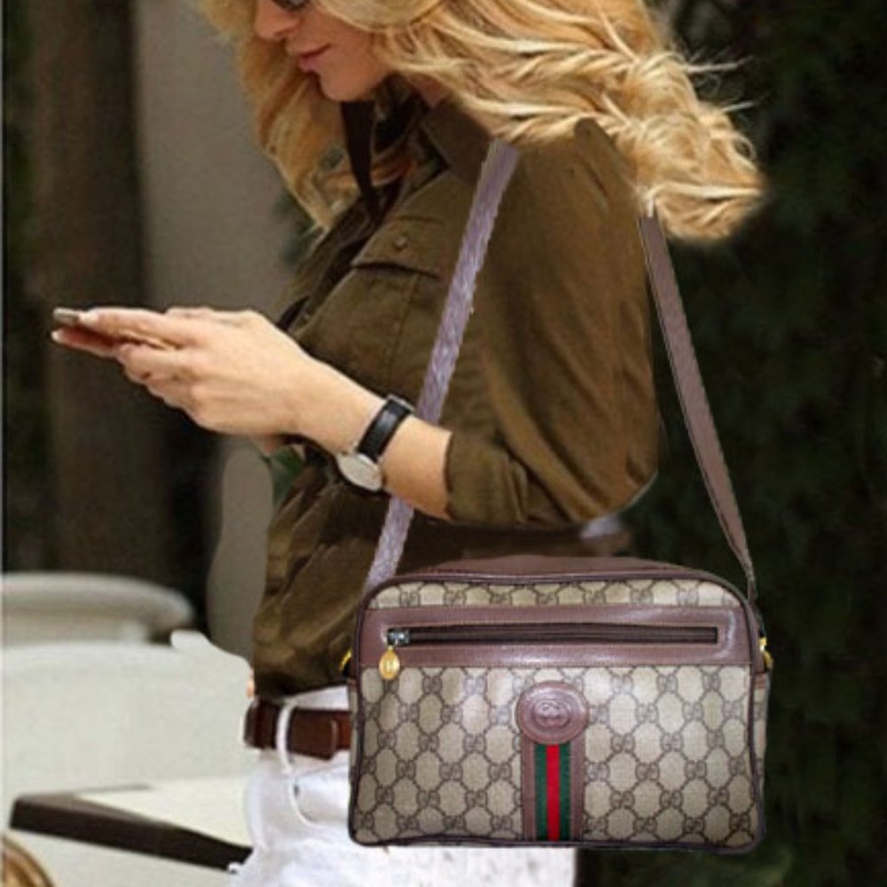 Nice Gucci Ophidia Bag Sherry Line Vintage Shoulder Bag Cross-Body Bag